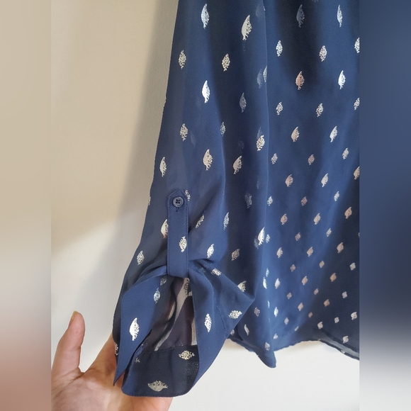 3/$30  Shimmery Blouse - Picture 3 of 4